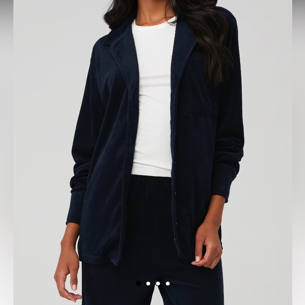 HARLOW TERRY SHIRT / BLOUSE/ BLAZER